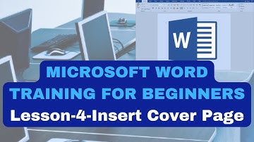 MICROSOFT WORD TRAINING FOR BEGINNERS | LESSON 4