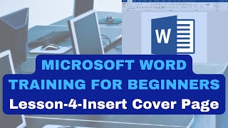 HOW TO INSERT AND EDIT COVER PAGE IN MICROSOFT WORD | Complete and Practical Guide for a Beginner.