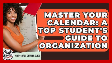 Master Your Calendar: A Top Student