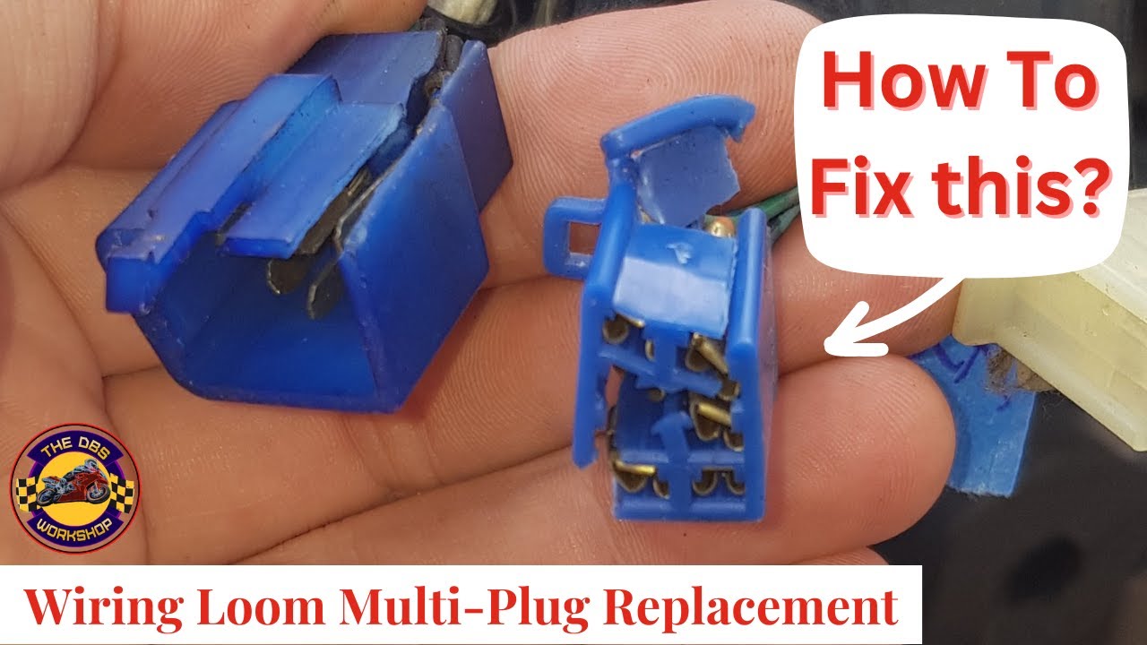 Motorcycle Wiring Loom Repair HOW TO Honda YouTube