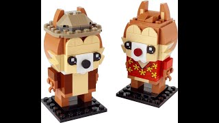 LEGO Brick Sketches | 40550 Chip & Dale | Building instructions