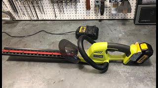 Trash to Treasure Ryobi Hedge Trimmer