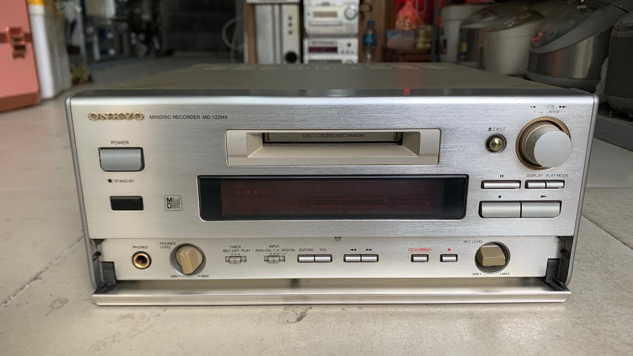 Sold) High-end Onkyo 122MX MD Player Japan (Mid-size 27.5cm) for