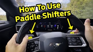 How to Use Paddle Shifters