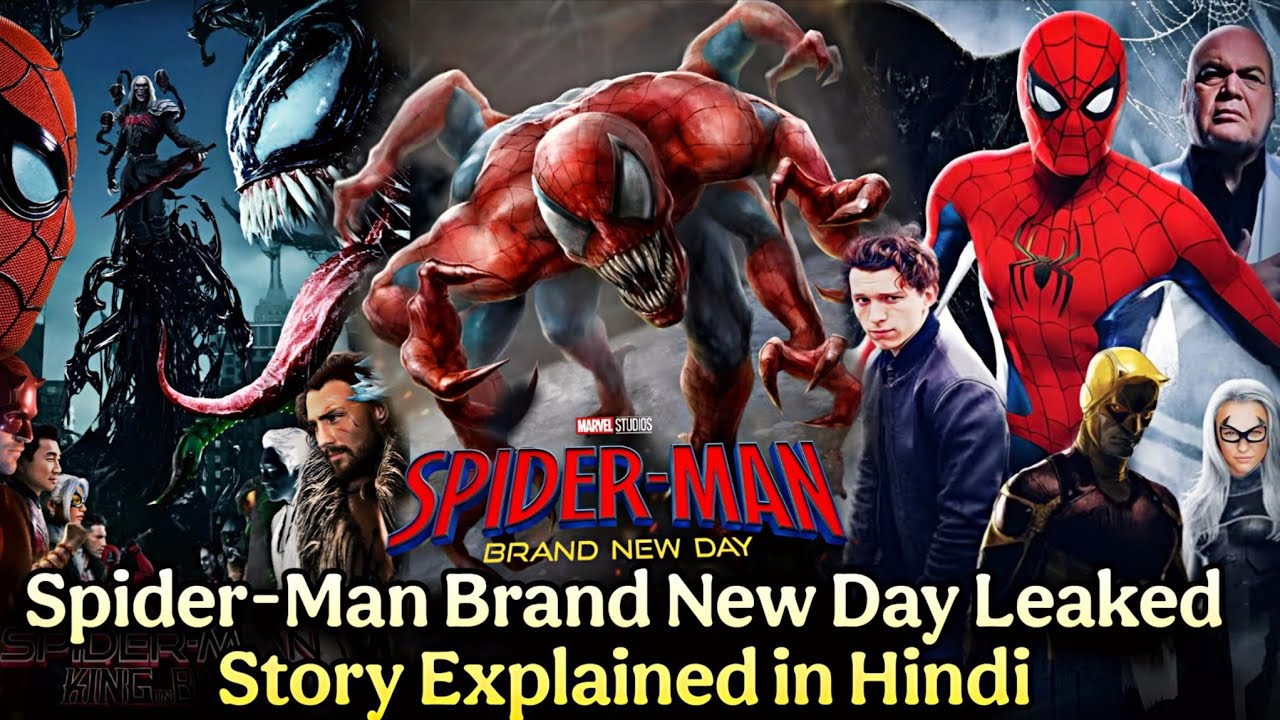 SPIDER-MAN will die 😭 Spider Man Brand New Day Leaked Story Explained in Hindi 🔥 Monster Spiderman 🤯