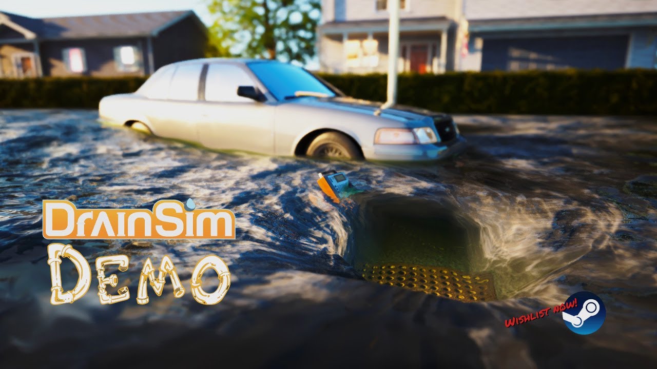 Unclogging Drains Can Get Very ADDICTIVE! Drain Sim Demo! - YouTube
