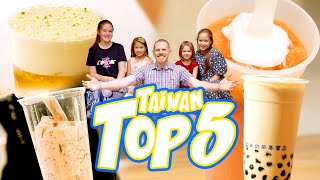 Where can you find the Top 5 Taiwan bubble tea? Join Stephen in finding the best Boba tea｜TaiwanPlus