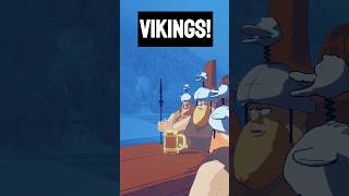 Vikings: New Helmet Design #shorts #animation #meme