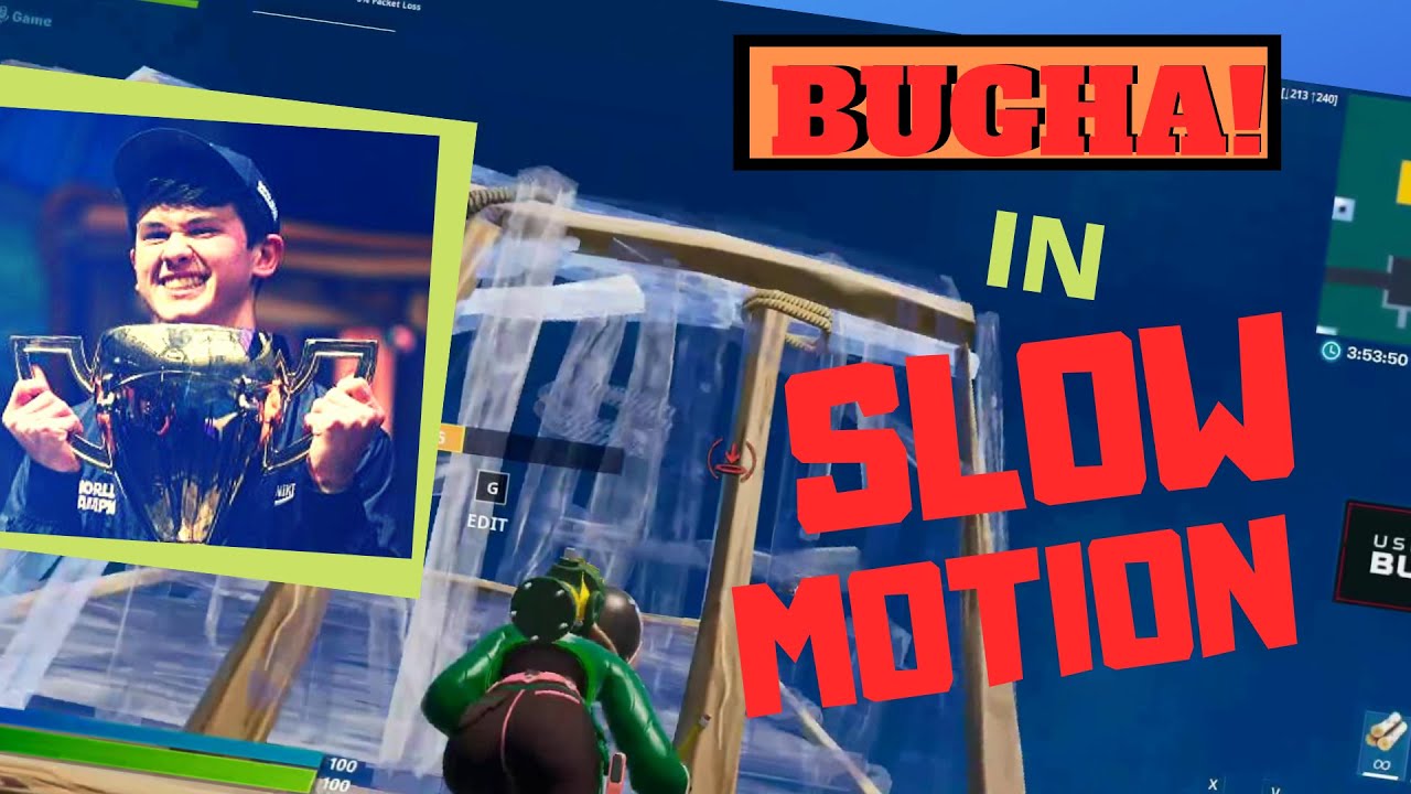 World Champion BUGHA and his Insane BUILDSPEED in SLOW MOTION! (SATISFYING!!)