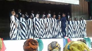 Weskoppies choir singing "How lovely are the messengers"