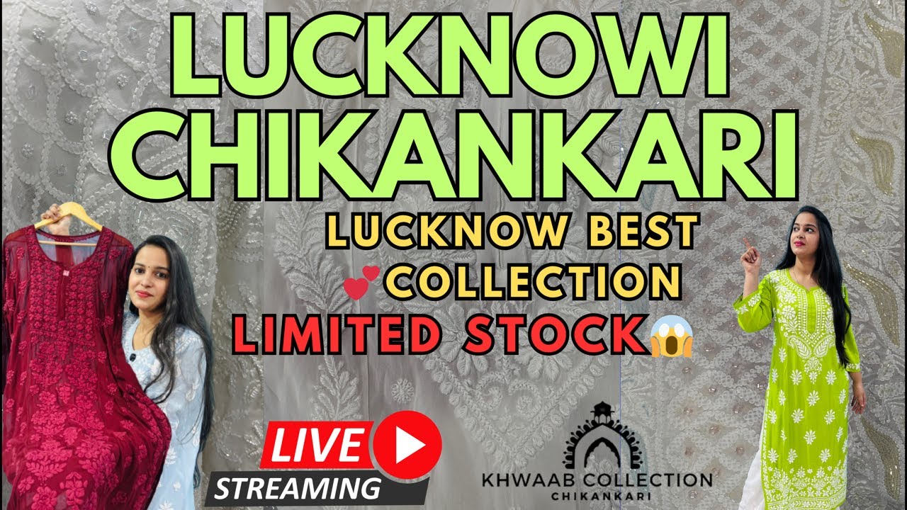 Limited Stock!Lucknowi Best Chikankari Booking No.9236864971 