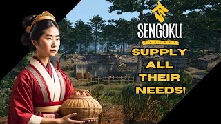All The Villager Needs & How To Supply Them! | Sengoku Dynasty  ( Early Access version 0.1.2)