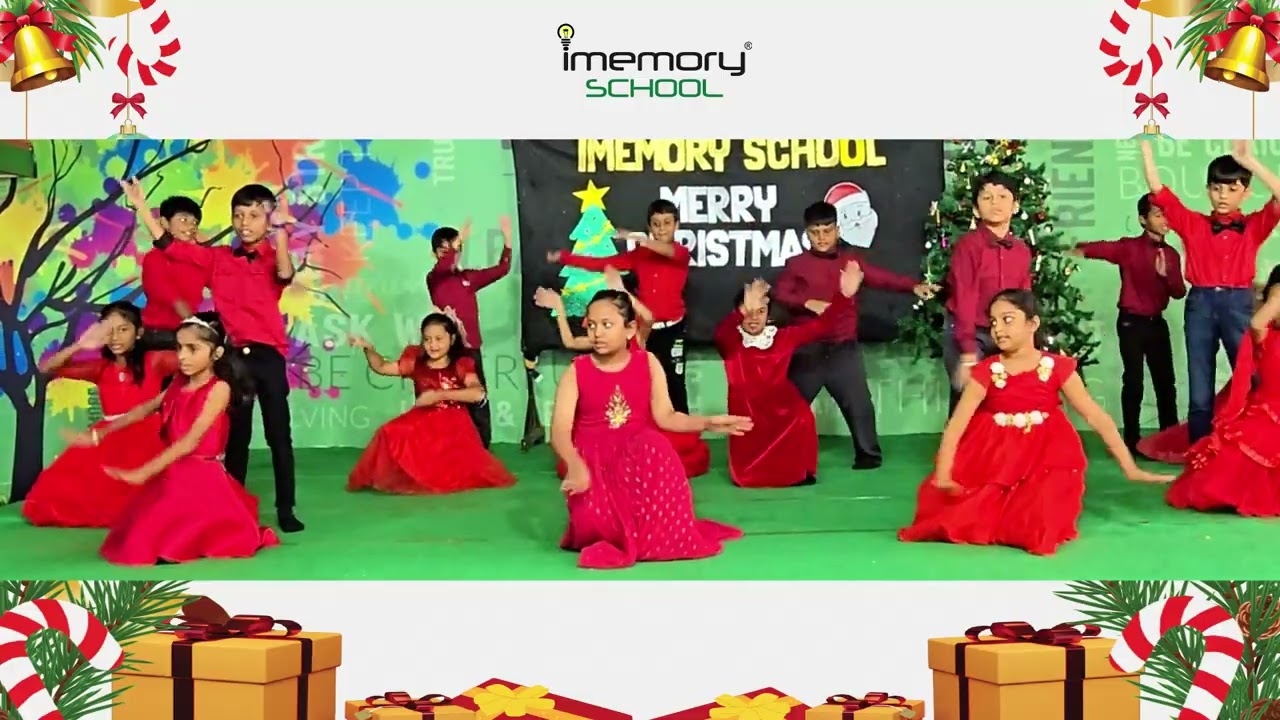 CHRISTMAS CELEBRATIONS || DANCE-2|| IMEMORY SCHOOL ||NELLORE