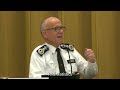 Met Police Commissioner on violent crime among underage teens