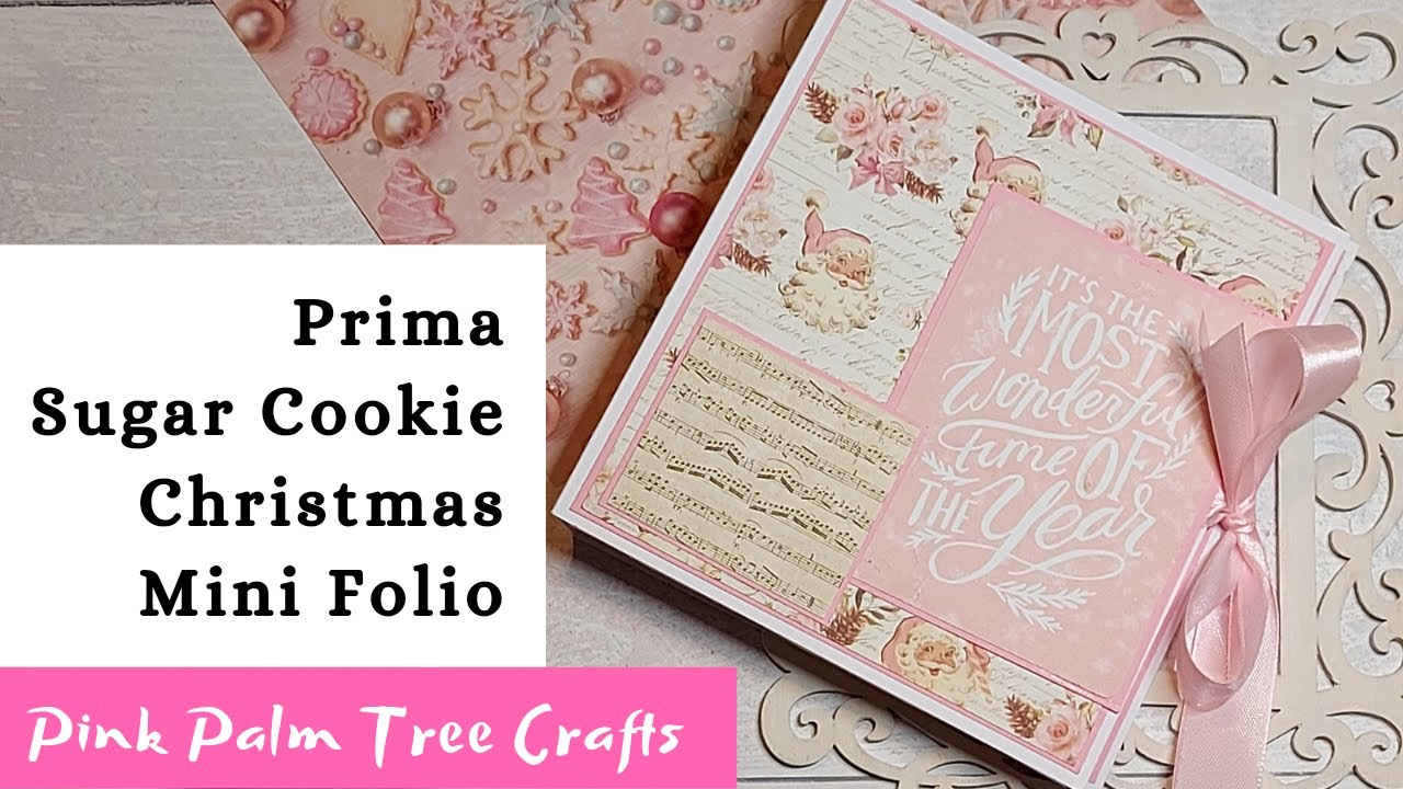 Prima Sugar Cookie Christmas Folio, Mini Album