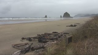 Oregon coast empty 1 week after crowds ignored Covid 19 warnings to stay home