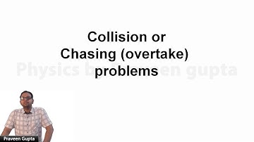 RM 6 Collision problem by Relative motion 1D