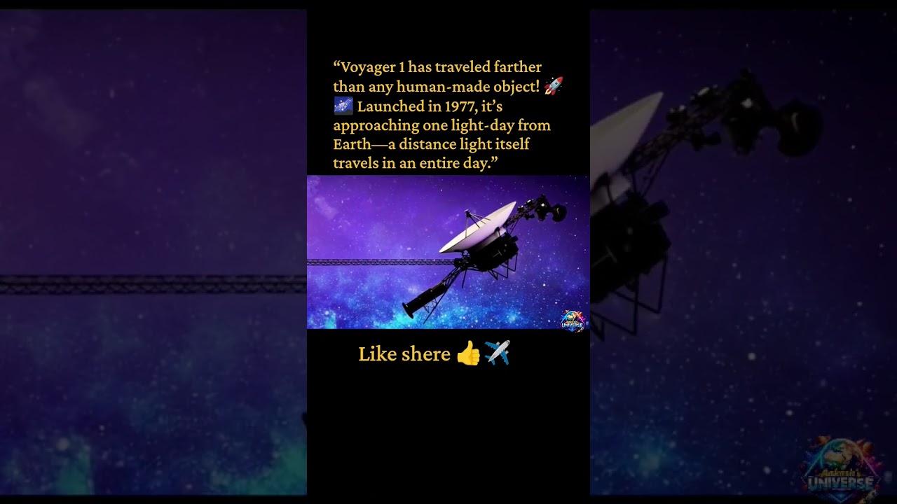 🚀 Voyager 1 Is About to Reach 1 Light-Day From Earth! 🌌 - YouTube