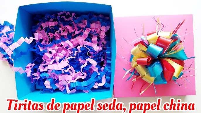 Virutas de papel de relleno de color SizzlePak