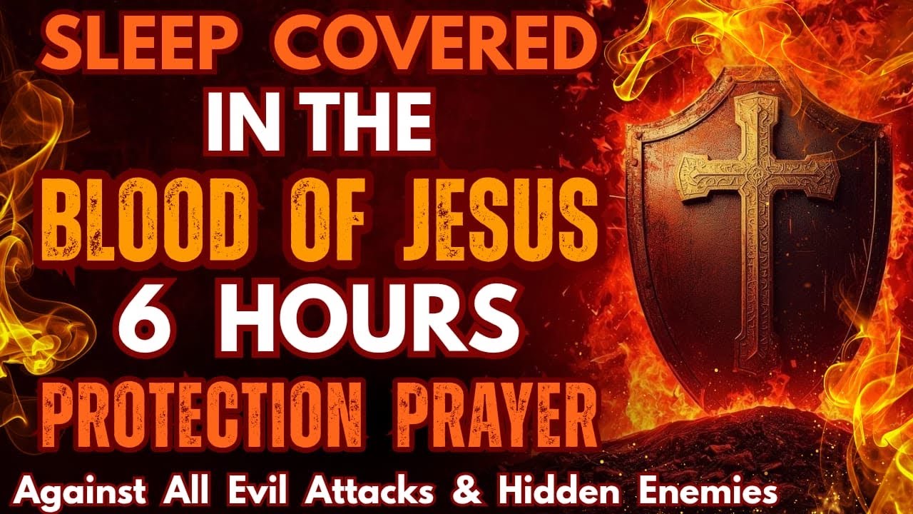 Sleep Covered in the Blood of Jesus: 6 Hours Protection Prayer Against Evil Attacks & Hidden Enemies