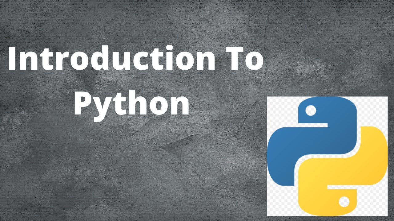 #01 Introduction to Python || Python Programming Tutorial for Beginners ...
