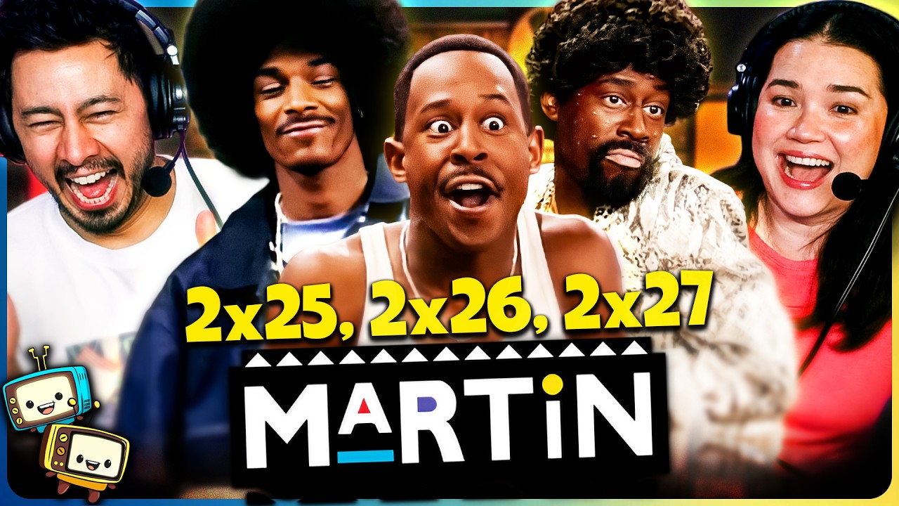 MARTIN (1993) 2x25, 2x26 & 2x27 Reaction! | First Time Watch | Martin Lawrence w/ Jaby Koay