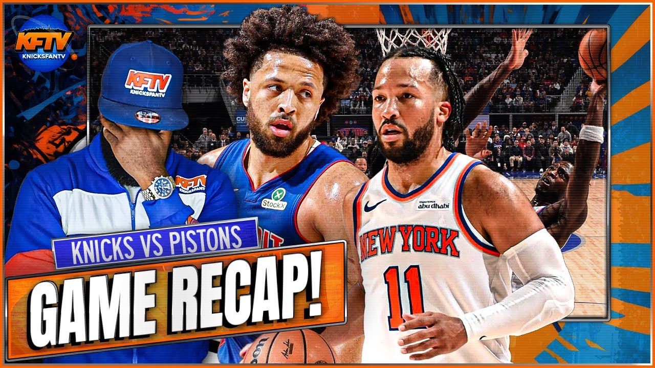Knicks EMBARRASSED by Pistons | Live Postgame Recap: Out-Hustled, Out-Rebounded, Outclassed