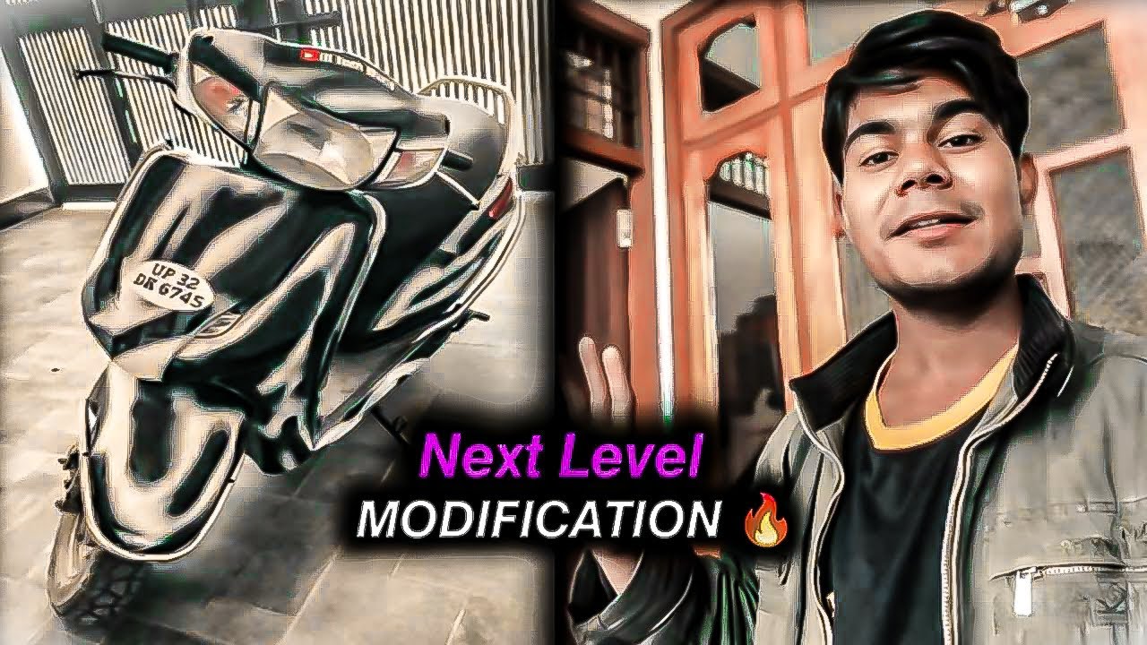 Next Level Modified SCOOTY 🔥 | Full Modification Vlog 🛵💥