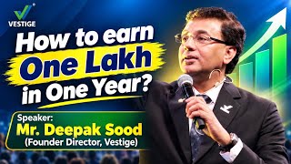 How to earn ₹ 1 Lakh in 1 year from Vestige Business? Speaker: Mr. Deepak Sood.(Co-Founder, Vestige) screenshot 3