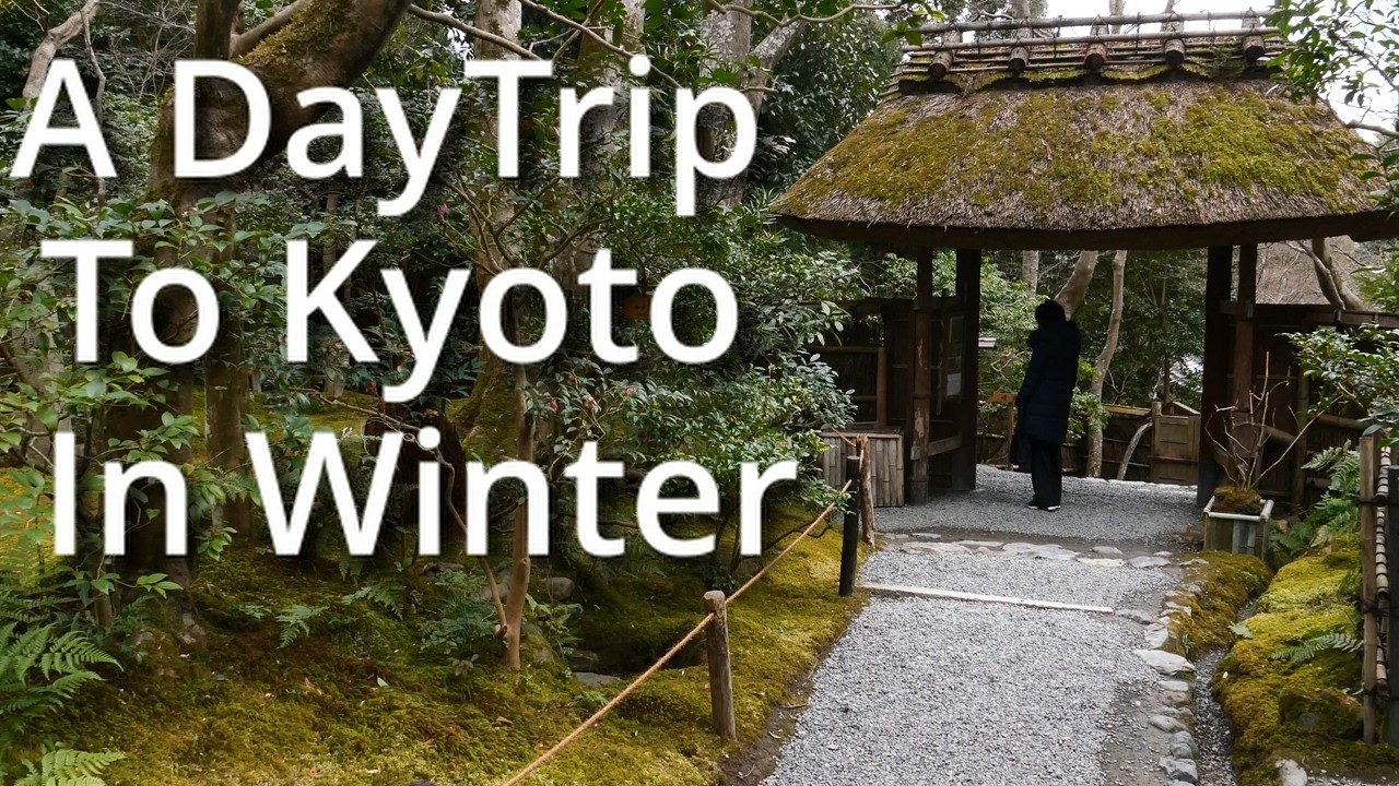 A DayTrip Kyoto In Winter Giozi TempleTakiguti Temple 祇王寺 滝口寺
