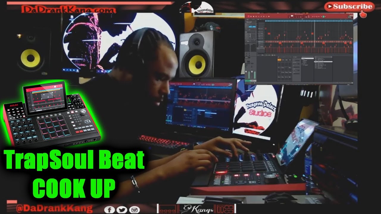 FIRE Trap Soul Beat MPC X Tutorial On the Spot Beat Making YouTube