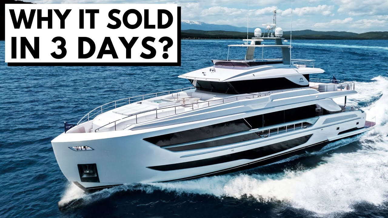 $16.9M 2022 HORIZON FD110 SuperYacht Tour Luxury Liveaboard Charter Yacht – PART 1