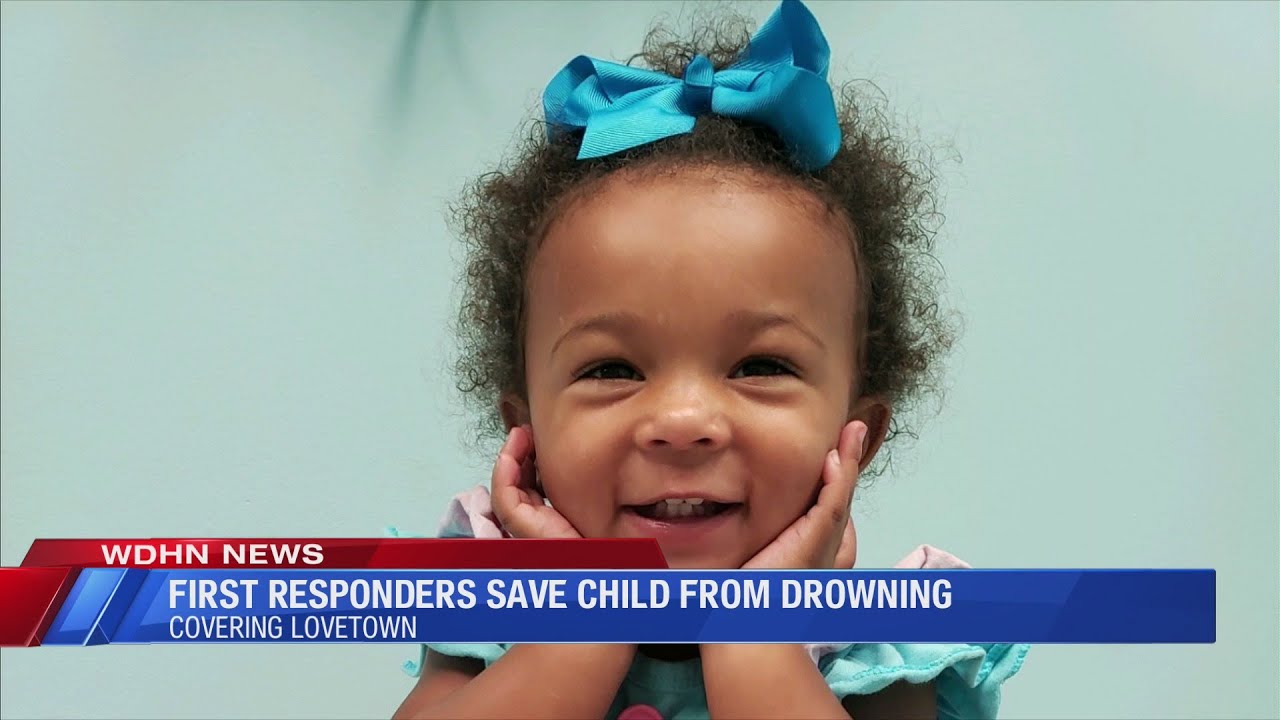 First responders save child from drowning