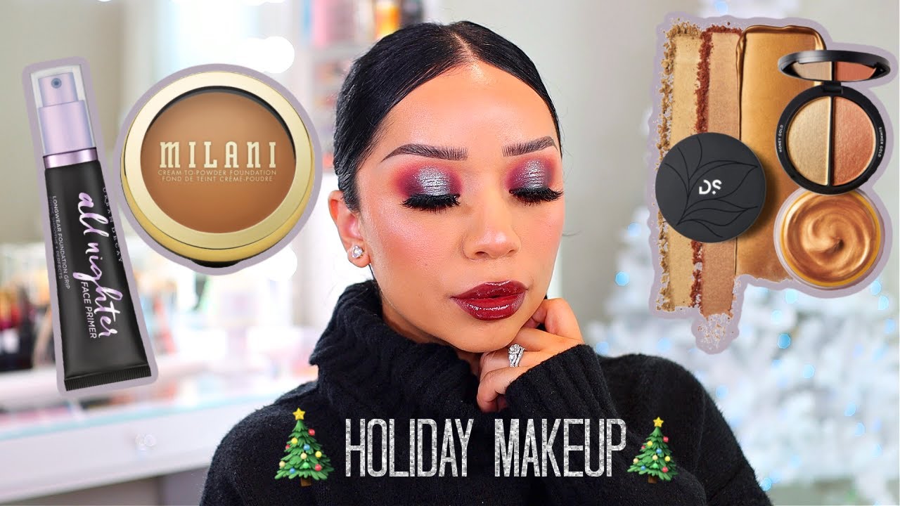 GRWM USING NEW AND OLD MAKEUP *Holiday Edition*