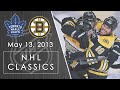 NHL Classics: Bruins use a massive rally to move past Maple Leafs in Game 7 | 5/13/2013 | NBC Sports