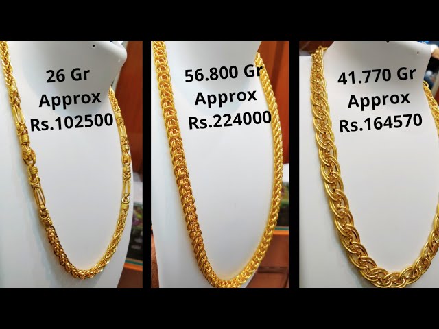 TOP 10 LATEST GOLD CHAIN DESIGNS FOR MEN 2021 | tyello.com