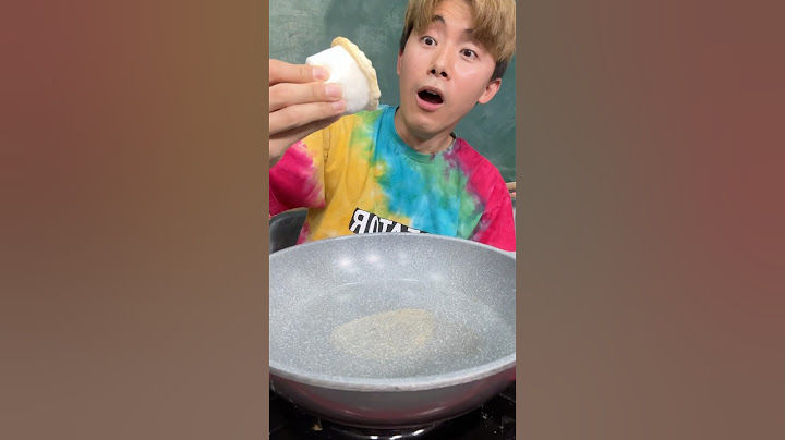 초거대 마쉬멜로우로 버섯 만들기