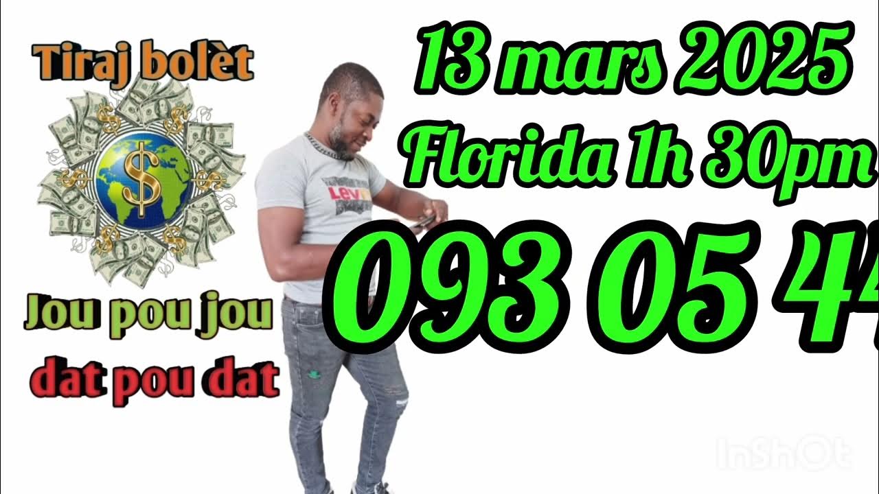 Tiraj bolèt 13 mars 2025 YouTube