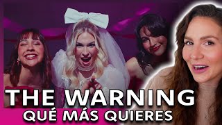 First time reaction to: The Warning - Qué Más Quieres (Official Video) I Artist Reacts I
