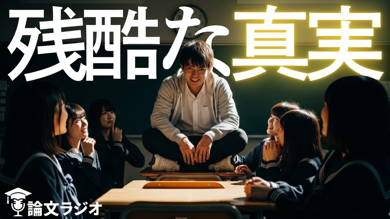 いじめっ子は「2倍」モテる。進化心理学が暴く学校の裏側【論文解説】