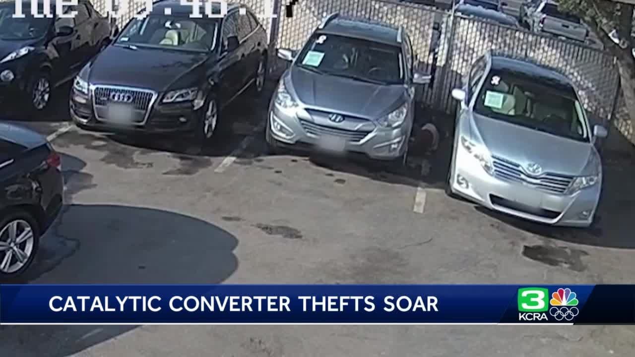 Reports of catalytic converter thefts up 1,500 in Sacramento County