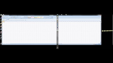 How to Open 2 Spreadsheets on Different Monitors in Excel