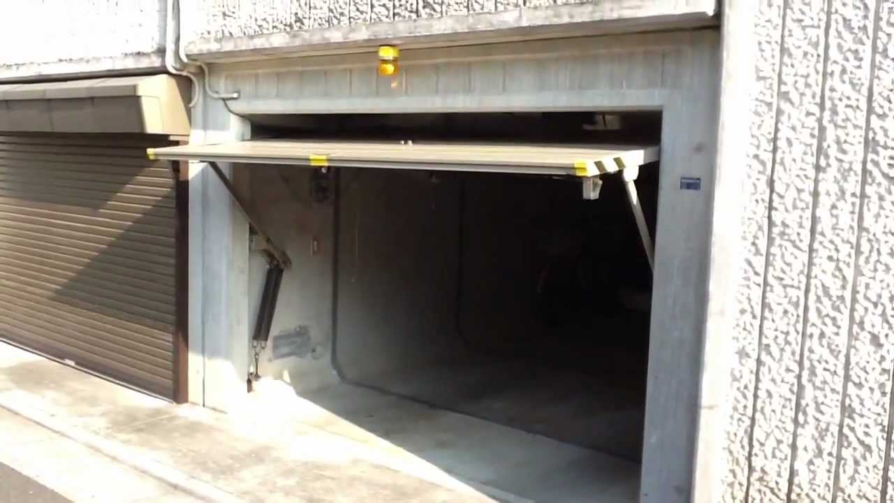 車庫シャッター自作 機能ｕｐ 音と光で警告 Youtube