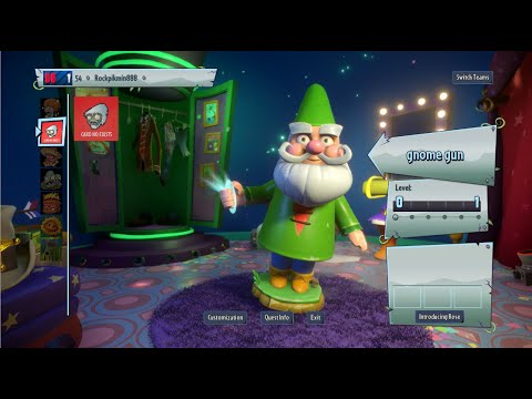 Plants Vs Zombies Garden Warfare 2 More Gun Gnome Gameplay Youtube