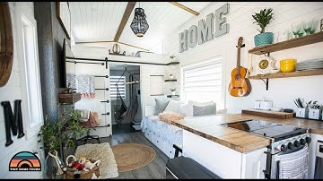 This 10-Foot Wide Tiny Home Has a Huge Main-Floor Bedroom