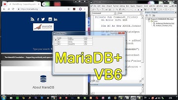 Cara Membuat Koneksi Database MariaDB ke Visual Basic 6