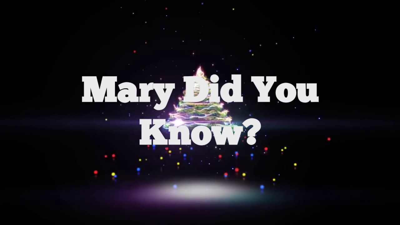 Mary Did You Know Piano Instrumental Carols YouTube