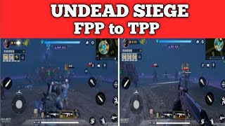 How to get Free Katana / Hachi in Codm, Codm Undead siege Zombie mode FPP to TPP Switch, Ghost Voice