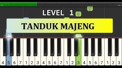 not piano tanduk majeng - tutorial level 1 - lagu daerah nusantara -  jawa timur / madura  - Durasi: 2:38. 