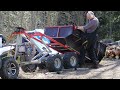 ATV dump and log cart - multipurpose